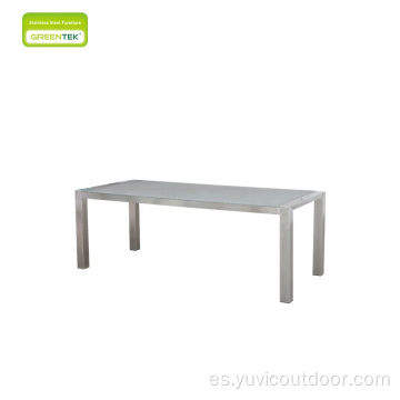 Tabla de comedor de oficina interior Teslin Silla